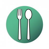 Icon Gabel und Löffel